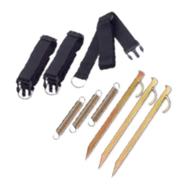 Safe Lock Sturm-Sicherheitsgurt für Luftschlauchzelte 3er-Set